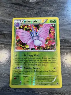 Pokemon TCG - Venomoth 2/119 Reverse Holo - Phantom Forces - Image 1