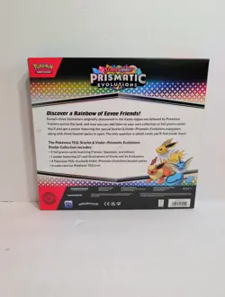 Pokemon TCG S&V Prismatic Evolutions Poster Collection Box TCG - Image 2