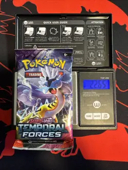 22.65g HEAVY - Pokemon TCG S&V Temporal Forces Booster Pack Sealed / Semi GoDU - Image 1