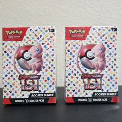 Factory Sealed x2 Pokemon TCG Scarlet & Violet 151 Booster Bundle Free Shipping! - Image 1