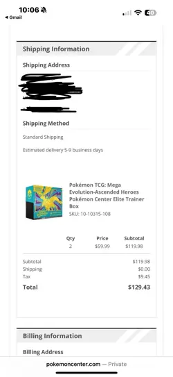 Pokemon Center Mega Evolution Ascended Heroes ETB Dragonite ✅ Confirmed order ✅ - Image 2