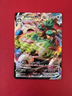 Snorlax Vmax - 142/202 Sword & Shield Ultra Rare Pokemon - NM/MINT - Image 1