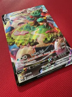 Snorlax Vmax - 142/202 Sword & Shield Ultra Rare Pokemon - NM/MINT - Image 3