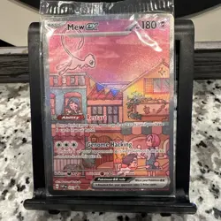 Mew ex SVP 053 Pokemon TCG Scarlet Violet 151 Black Star Promo Full Art SEALED - Image 1