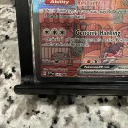 Mew ex SVP 053 Pokemon TCG Scarlet Violet 151 Black Star Promo Full Art SEALED - Image 4