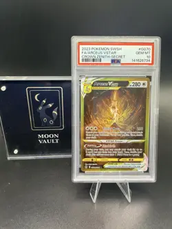 Pokemon Tcg Arceus VSTAR Gold GG70/GG70 Crown Zenith PSA 10 Gem Mint - Image 1