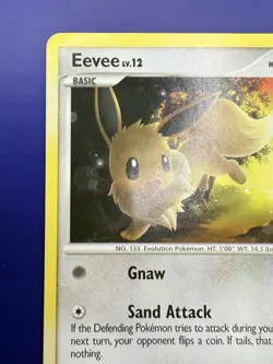 Eevee LV.12 63/100 Majestic Dawn Pokemon TCG Regular LP/MP Diamond & Pearl 2008 - Image 3