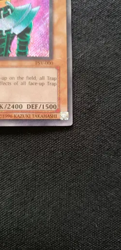 Jinzo PSV-000 Secret Rare YUGIOH unlimited original print. VLP not legacy print - Image 3