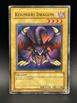 1996 YuGiOh Starter Deck: Kaiba - SDK-006 Koumori Dragon - MP - Image 1