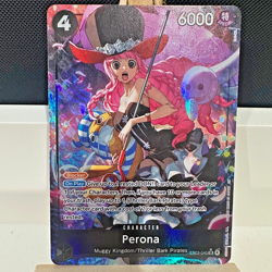 Perona SR Alt Art EB03-045 One Piece Heroines Edition English - NEAR MINT - Image 1
