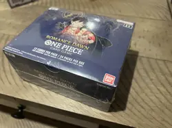 One Piece OP-01 Romance Dawn SEALED Booster Box English White Bottom - Image 2