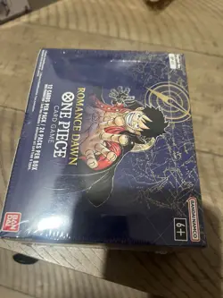 One Piece OP-01 Romance Dawn SEALED Booster Box English White Bottom - Image 4