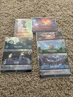disney lorcana tcg bulk lot foil holo - Image 1