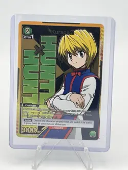 Union Arena Kurapika R Star Alternate Art Hit! Hunter x Hunter UE02BT/HTR-P-003 - Image 1