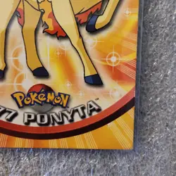 TOPPS 2000 POKEMON TV ANIMATION EDITION SERIES 2 PONYTA #77 TRADING CARD - Image 4