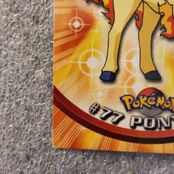 TOPPS 2000 POKEMON TV ANIMATION EDITION SERIES 2 PONYTA #77 TRADING CARD - Image 5