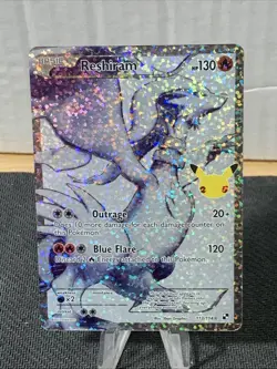 Pokemon TCG Reshiram Celebrations Classic Collection Card 113/114 NM/M Condition - Image 1