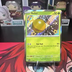 Rellor 108/091 baby shiny pokemon card - Image 1