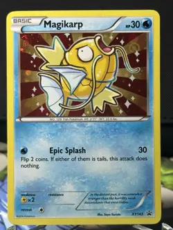 Pokemon TCG Magikarp XY Black Star Promos Holo Card XY143 - Image 1