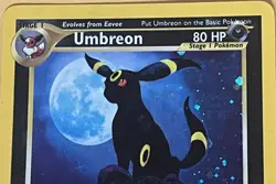 Vintage Pokemon Card 2001 Neo Discovery Umbreon #13/75 Holo Foil WOTC Rare VG+ - Image 3