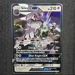 Pokemon TCG Silvally GX Holo Ultra Rare Card Sun & Moon Cosmic Eclipse 184/236 - Image 1