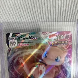 Mew VMAX 114/264 Fusion Strike Ultra Rare Holo Pokemon Card NM - Image 3