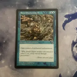 Mtg- Steal Enchantment Tempest- Uncommon- MP - Image 1