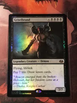 MTG Griselbrand FOIL Modern Masters 2017 MM3 072/249 Mythic NM - Image 1