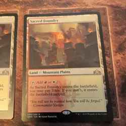1x Sacred Foundry Mtg Guilds of Ravnica NM - Image 3