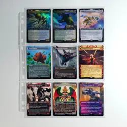 9x MTG Magic: The Gathering Karten Sammlung gemischt Full Art TCG Holo /W62 - Image 2