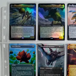 9x MTG Magic: The Gathering Karten Sammlung gemischt Full Art TCG Holo /W62 - Image 3