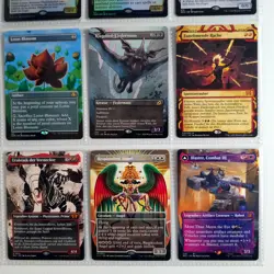 9x MTG Magic: The Gathering Karten Sammlung gemischt Full Art TCG Holo /W62 - Image 5