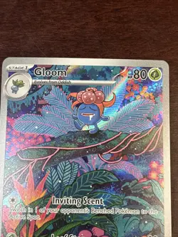 Pokemon TCG Gloom 198/197 Illustration Rare Obsidian Flames - Image 3