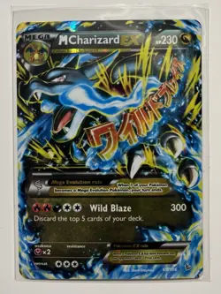 Pokemon XY Flashfire M Charizard EX (X) Ultra Rare 69/106 NM - Image 1