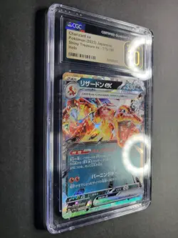 Charizard Ex 115/190 Japanese Pokemon TCG Shiny Treasure Rare CGC Pristine 10 - Image 3