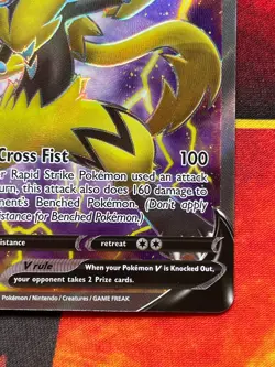 Zeraora V (Full Art) 165/198 Ultra Rare - Pokemon SWSH06: Chilling Reign - Image 5