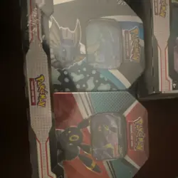 Pokemon TCG Eevee Evolutions Tin Set Sealed Booster Packs 6 tins - Image 2