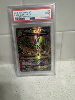 2015 Pokemon - XY Ancient Origins - M Sceptile EX 85/98 Full Art - PSA 9 - Image 1