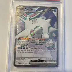 2025 POKEMON DRI EN-DESTINED RIVALS #210 CETITAN EX ULTRA RARE PSA 10 - Image 2