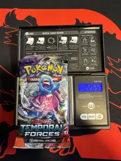 22.65g HEAVY - Pokemon TCG S&V Temporal Forces Booster Pack Sealed / Semi GoDU - Image 1