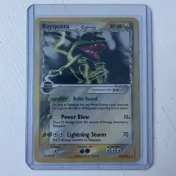 Pokemon Rayquaza Delta Species Holo Rare 13/113 Holon Phantoms - Heavily Played - Image 1