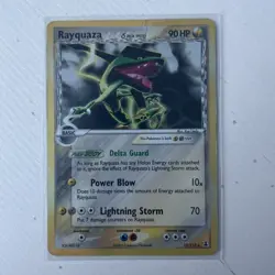 Pokemon Rayquaza Delta Species Holo Rare 13/113 Holon Phantoms - Heavily Played - Image 3