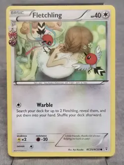 Fletchling RC25/RC32 LP - Generations : Radiant Collection Pokemon TCG - Image 1