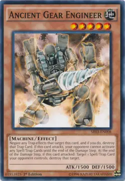Ancient Gear Engineer - SR03-EN008 - Common - 1st Edition Lightly Played Machine - Image 1