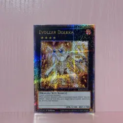 YuGiOh! Evolzar Dolkka (Quarter Century Secret Rare) DA04-EN167 1st Ed Near Mint - Image 2