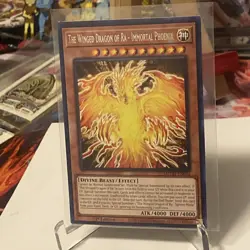 Yugioh The Winged Dragon of Ra-Immortal Phoenix MZTM-074 Collector's Rare 1st Ed - Image 1