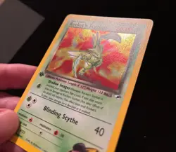 1st Edition Rocket's Scyther - Gym Heroes Holo - #13/132 - Vintage Pokemon Card - Image 5
