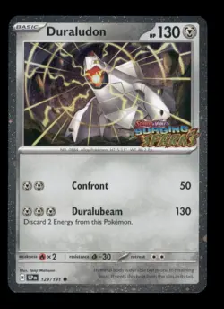 Duraludon (Surging Sparks) Common Miscellaneous Cards & Products 129/191 NM - Image 1