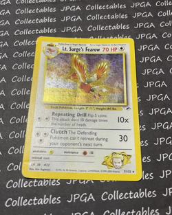 Lt Surge Fearow Pokemon Card Gym Challenge 7/132 - Image 1