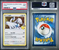 2023 Pokemon Celebrations 022/025 Lugia Holo PSA 8 NM Rare Card Fresh Tcg Wow - Image 3
